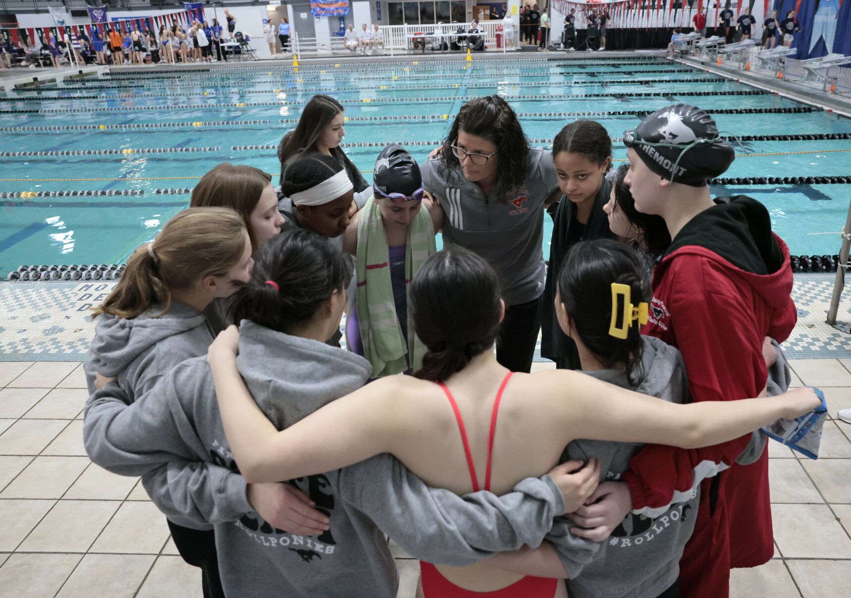 Clayton takes second place in Class 1 girls swimming and diving state finals
